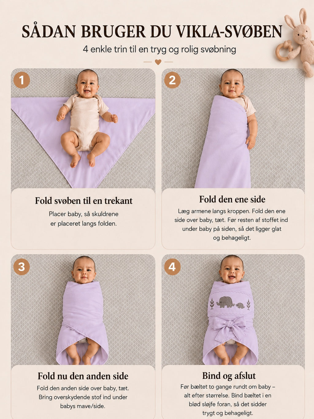 VIKLA Svøben - Baby Lavender